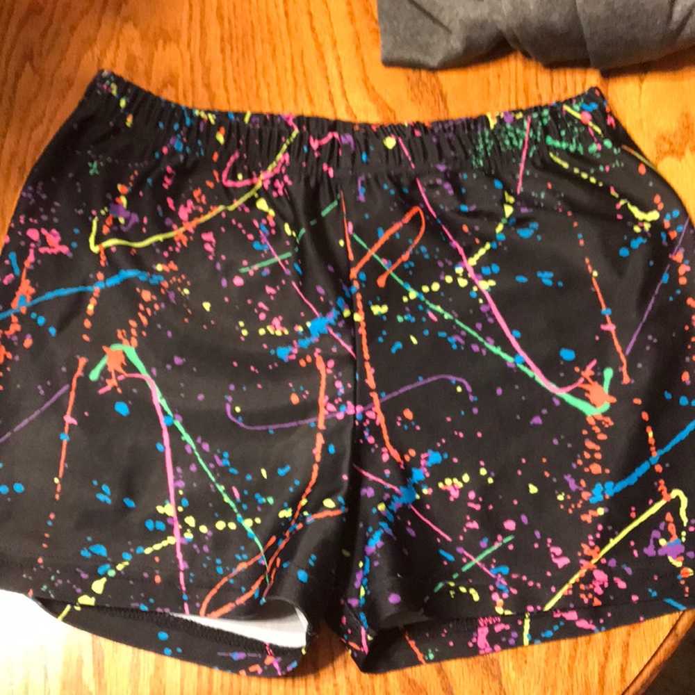 Paint splatter looking spandex